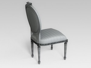 classic chair 002 Modelo 3D