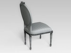 classic chair 002 3D Model