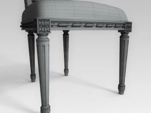 classic chair 002 3D Model
