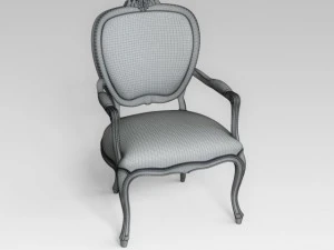 classic chair 004 3D Model