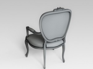 classic chair 004 Modelo 3D