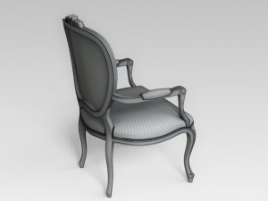 classic chair 004 Modelo 3D