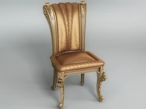 클래식 의자 005 3D 모델