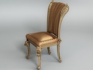 classic chair 005 3D 模型