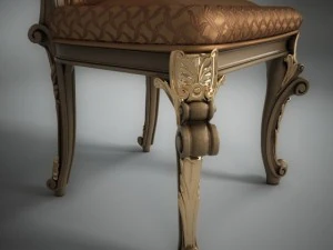 classic chair 005 3D Model