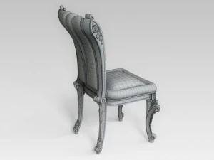 classic chair 005 3D Model