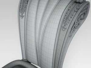 classic chair 005 3D Model