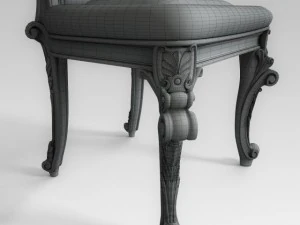 classic chair 005 3D Model