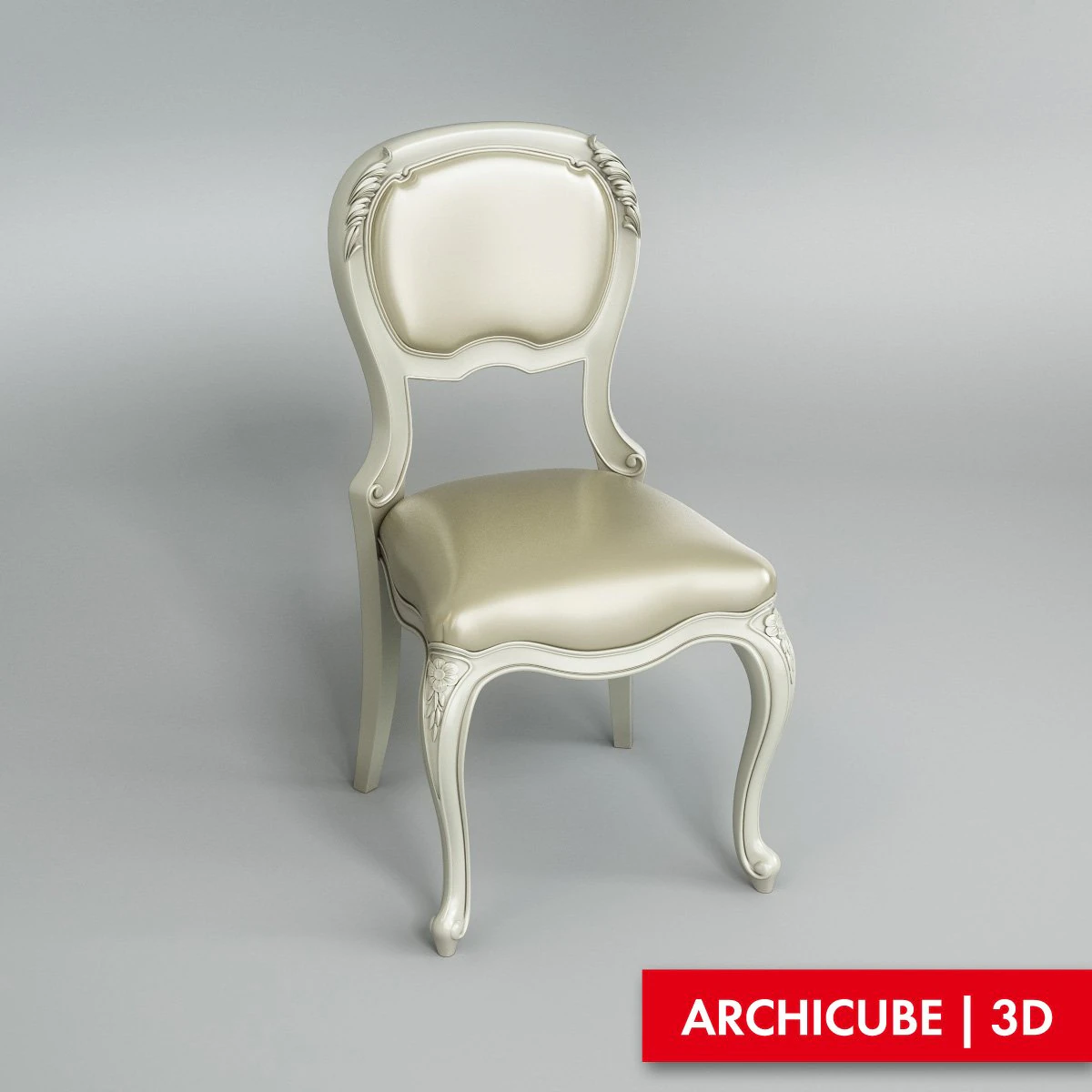 classic chair 007 3D Model .c4d .max .obj .3ds .fbx .stl .blend 
