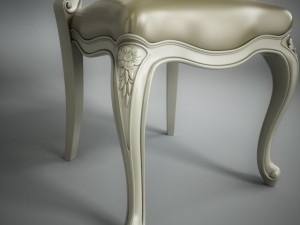 classic chair 007 3D मॉडल