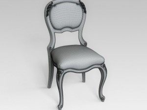classic chair 007 3D मॉडल