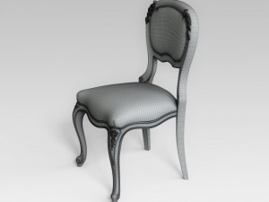 classic chair 007 3D मॉडल