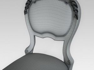 classic chair 007 3D मॉडल