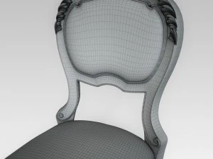 classic chair 007 3D Model