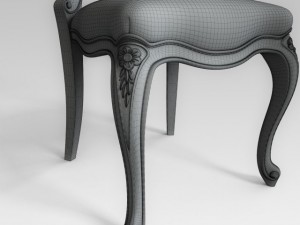 classic chair 007 3D मॉडल