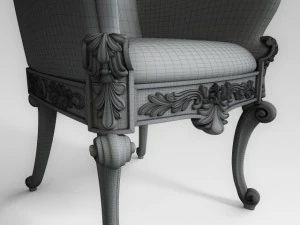 armchair 003 3D Model