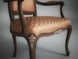 chair 00602 Modelo 3D