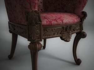 armchair 003 3D Model