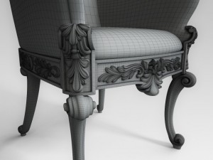 armchair 003 3D Model