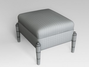 pouf 003 3Dモデル