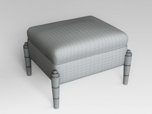 pouf 003 3Dモデル