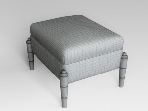 pouf 003 3Dモデル