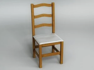 krzesło 011 Model 3D