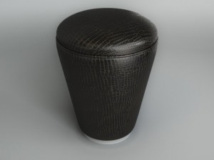 pouf 3D 模型