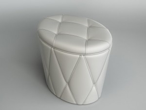 pouf 004 3Dモデル