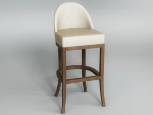 sgabello da bar 003 Modello 3D