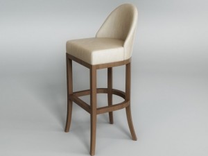 stool bar 003 3D 모델