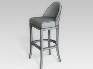stool bar 003 3D 모델