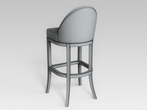 stool bar 003 3D 모델
