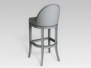 stool bar 003 3D Model
