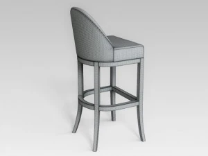 stool bar 003 3D Model