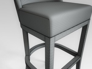 stool bar 003 3D 모델