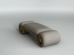 classic bench 005 3D Model