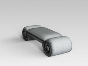 classic bench 005 3D 모델