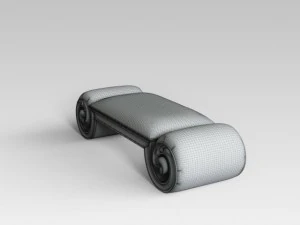 classic bench 005 3D Model