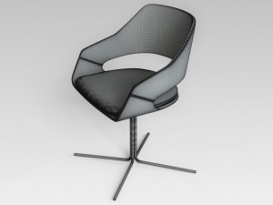 armchair 004 Modèle 3D