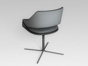 armchair 004 Modèle 3D