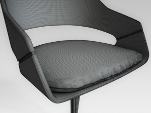 armchair 004 Modèle 3D