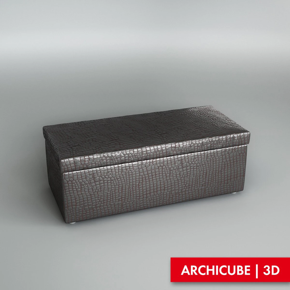 pouf Modello 3D .c4d .max .obj .3ds .fbx .stl .blend 