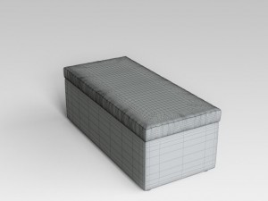 pouf Model 3D
