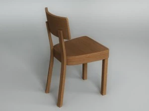 wooden chair 3D Model