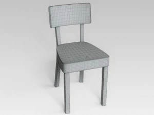 wooden chair 3D Model