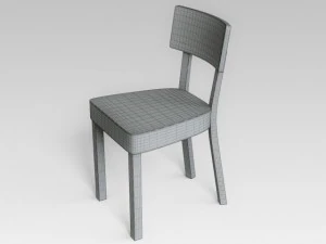 wooden chair 3D Model