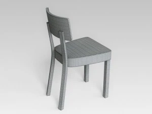 wooden chair 3D Model