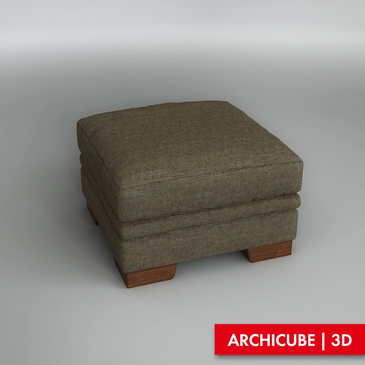 pouf 005 3D Model .c4d .max .obj .3ds .fbx .stl .blend 