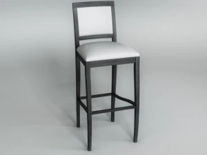 स्टूल बार 3D मॉडल